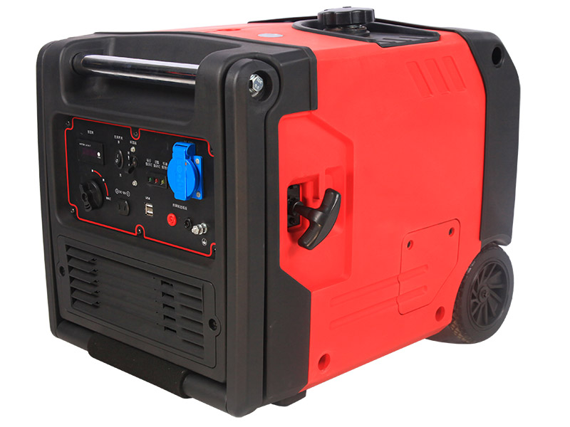 Inverter Generator, stylish appearance, light weight; efficient system, high quality power; reliable performance, rational construction; one push start, easy operation.