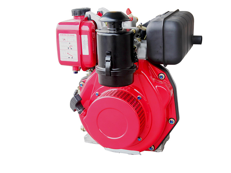 Motor diésel SR178FD(E), 296 cc, alta calidad, fácil de arrancar, gran potencia, aplicable para generador, timón, bomba de agua, etc.